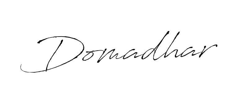 Also we have Domadhar name is the best signature style. Create professional handwritten signature collection using Antro_Vectra autograph style. Domadhar signature style 6 images and pictures png