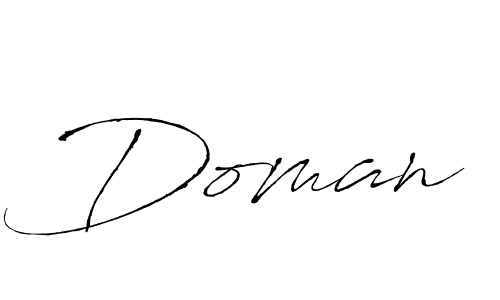 Make a beautiful signature design for name Doman. Use this online signature maker to create a handwritten signature for free. Doman signature style 6 images and pictures png