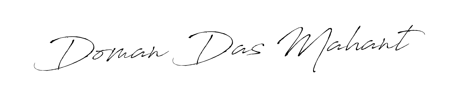 It looks lik you need a new signature style for name Doman Das Mahant. Design unique handwritten (Antro_Vectra) signature with our free signature maker in just a few clicks. Doman Das Mahant signature style 6 images and pictures png