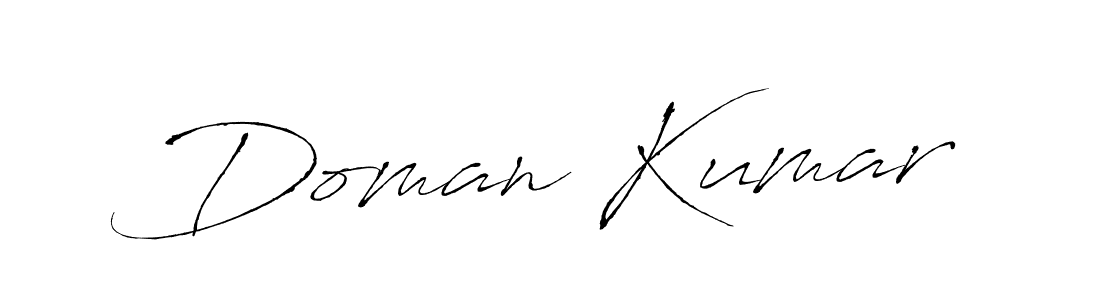 It looks lik you need a new signature style for name Doman Kumar. Design unique handwritten (Antro_Vectra) signature with our free signature maker in just a few clicks. Doman Kumar signature style 6 images and pictures png