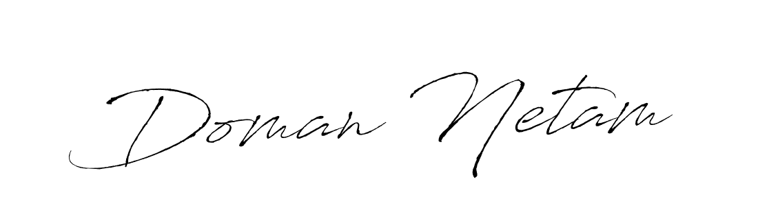 Similarly Antro_Vectra is the best handwritten signature design. Signature creator online .You can use it as an online autograph creator for name Doman Netam. Doman Netam signature style 6 images and pictures png
