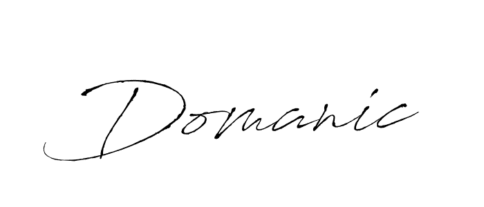 if you are searching for the best signature style for your name Domanic. so please give up your signature search. here we have designed multiple signature styles  using Antro_Vectra. Domanic signature style 6 images and pictures png