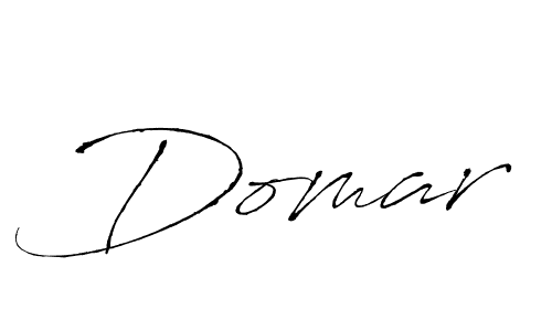 Use a signature maker to create a handwritten signature online. With this signature software, you can design (Antro_Vectra) your own signature for name Domar. Domar signature style 6 images and pictures png