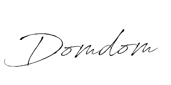 Once you've used our free online signature maker to create your best signature Antro_Vectra style, it's time to enjoy all of the benefits that Domdom name signing documents. Domdom signature style 6 images and pictures png