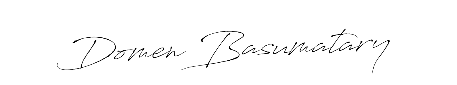 Domen Basumatary stylish signature style. Best Handwritten Sign (Antro_Vectra) for my name. Handwritten Signature Collection Ideas for my name Domen Basumatary. Domen Basumatary signature style 6 images and pictures png