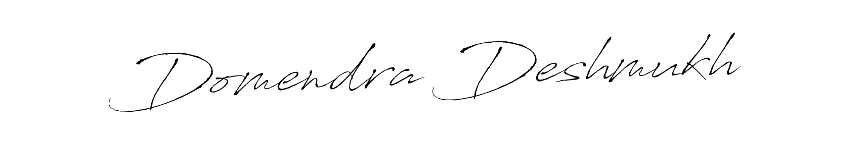 Make a beautiful signature design for name Domendra Deshmukh. Use this online signature maker to create a handwritten signature for free. Domendra Deshmukh signature style 6 images and pictures png