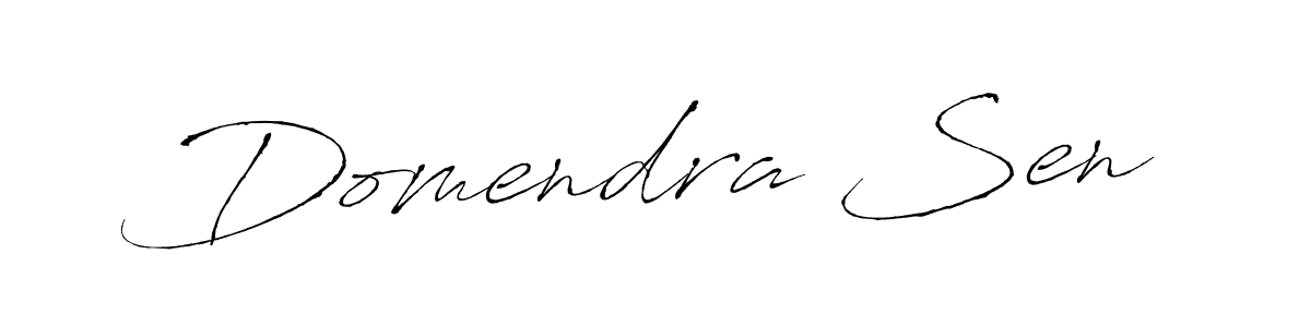 Make a short Domendra Sen signature style. Manage your documents anywhere anytime using Antro_Vectra. Create and add eSignatures, submit forms, share and send files easily. Domendra Sen signature style 6 images and pictures png