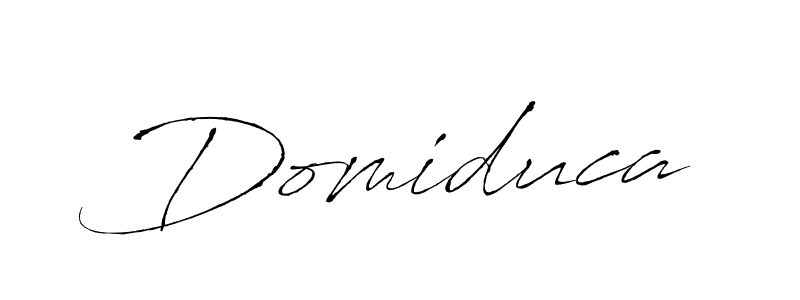 Domiduca stylish signature style. Best Handwritten Sign (Antro_Vectra) for my name. Handwritten Signature Collection Ideas for my name Domiduca. Domiduca signature style 6 images and pictures png