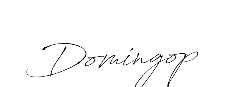 Domingop stylish signature style. Best Handwritten Sign (Antro_Vectra) for my name. Handwritten Signature Collection Ideas for my name Domingop. Domingop signature style 6 images and pictures png