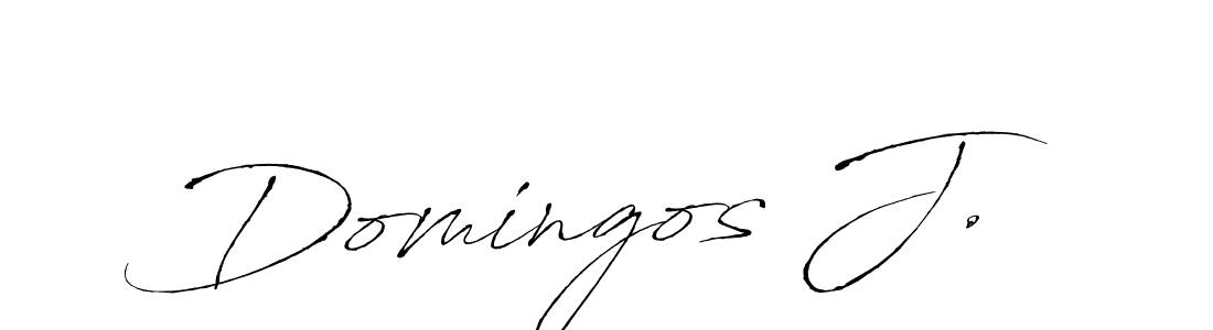 Design your own signature with our free online signature maker. With this signature software, you can create a handwritten (Antro_Vectra) signature for name Domingos J.. Domingos J. signature style 6 images and pictures png