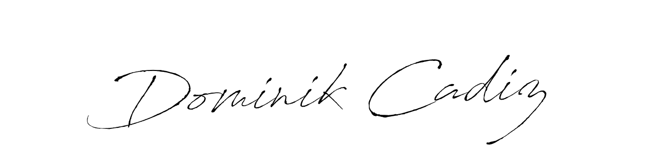 The best way (Antro_Vectra) to make a short signature is to pick only two or three words in your name. The name Dominik Cadiz include a total of six letters. For converting this name. Dominik Cadiz signature style 6 images and pictures png