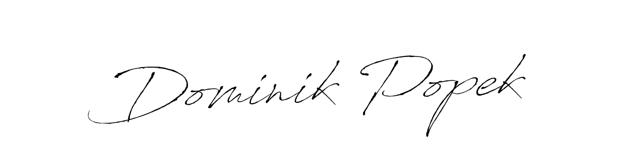 Also we have Dominik Popek name is the best signature style. Create professional handwritten signature collection using Antro_Vectra autograph style. Dominik Popek signature style 6 images and pictures png