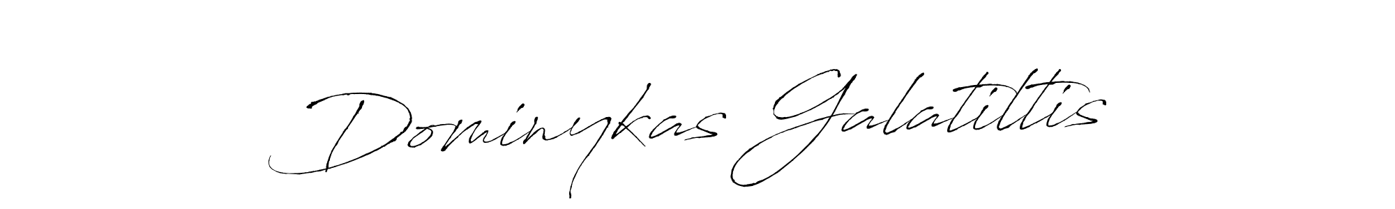 Use a signature maker to create a handwritten signature online. With this signature software, you can design (Antro_Vectra) your own signature for name Dominykas Galatiltis. Dominykas Galatiltis signature style 6 images and pictures png