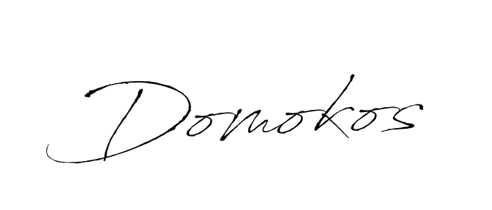 How to make Domokos name signature. Use Antro_Vectra style for creating short signs online. This is the latest handwritten sign. Domokos signature style 6 images and pictures png