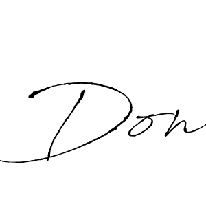 It looks lik you need a new signature style for name Don. Design unique handwritten (Antro_Vectra) signature with our free signature maker in just a few clicks. Don signature style 6 images and pictures png