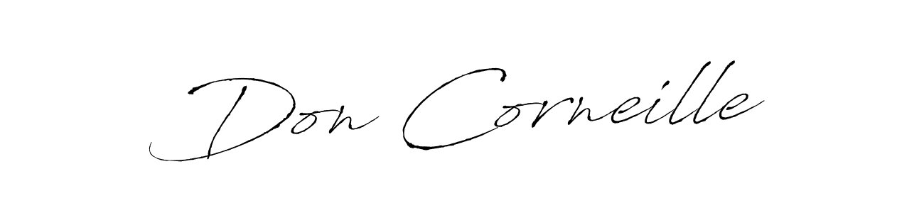 Once you've used our free online signature maker to create your best signature Antro_Vectra style, it's time to enjoy all of the benefits that Don Corneille name signing documents. Don Corneille signature style 6 images and pictures png