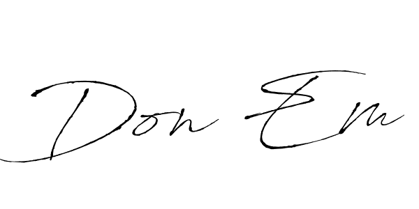 Here are the top 10 professional signature styles for the name Don Em. These are the best autograph styles you can use for your name. Don Em signature style 6 images and pictures png