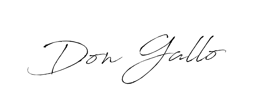 Make a beautiful signature design for name Don Gallo. Use this online signature maker to create a handwritten signature for free. Don Gallo signature style 6 images and pictures png
