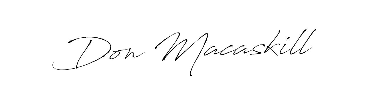 Make a short Don Macaskill signature style. Manage your documents anywhere anytime using Antro_Vectra. Create and add eSignatures, submit forms, share and send files easily. Don Macaskill signature style 6 images and pictures png