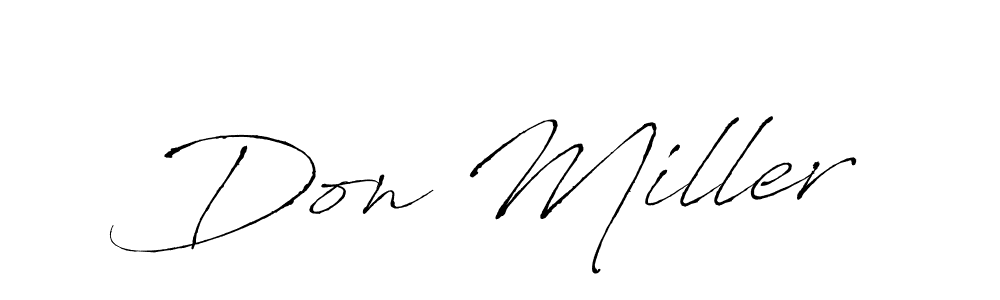 Also we have Don Miller name is the best signature style. Create professional handwritten signature collection using Antro_Vectra autograph style. Don Miller signature style 6 images and pictures png