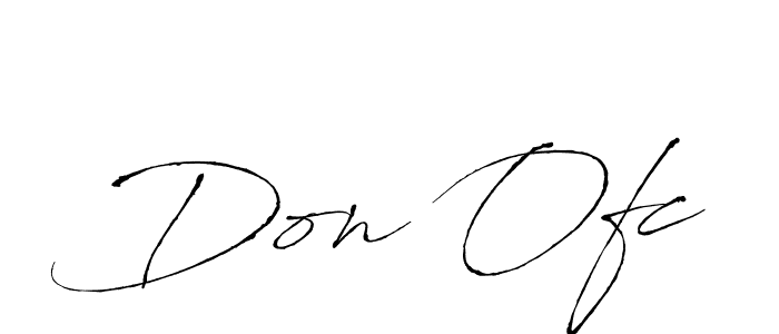 You should practise on your own different ways (Antro_Vectra) to write your name (Don Ofc) in signature. don't let someone else do it for you. Don Ofc signature style 6 images and pictures png