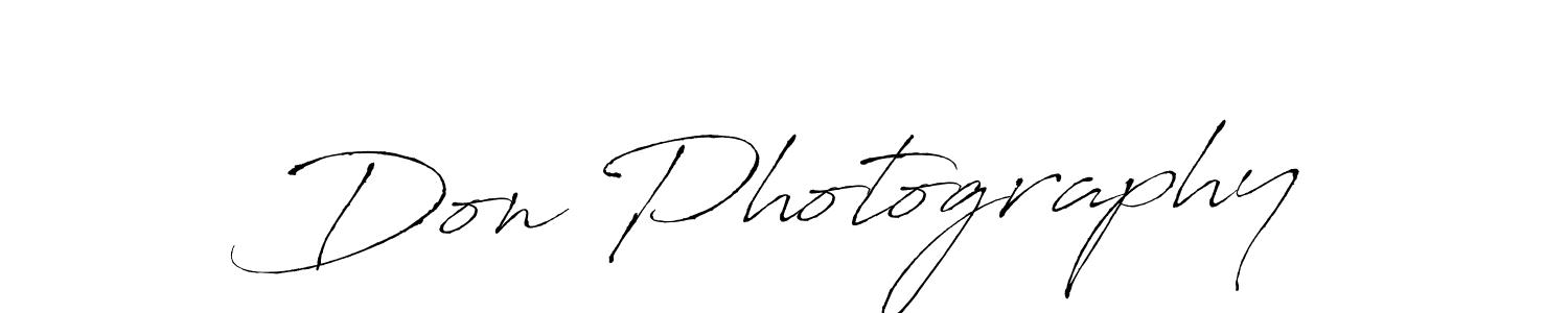 Don Photography stylish signature style. Best Handwritten Sign (Antro_Vectra) for my name. Handwritten Signature Collection Ideas for my name Don Photography. Don Photography signature style 6 images and pictures png