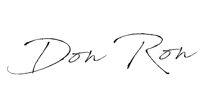 Also You can easily find your signature by using the search form. We will create Don Ron name handwritten signature images for you free of cost using Antro_Vectra sign style. Don Ron signature style 6 images and pictures png