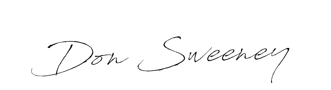 Don Sweeney stylish signature style. Best Handwritten Sign (Antro_Vectra) for my name. Handwritten Signature Collection Ideas for my name Don Sweeney. Don Sweeney signature style 6 images and pictures png