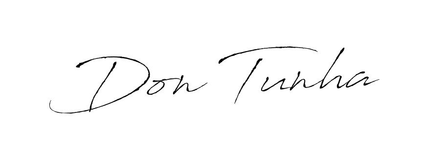 Also we have Don Tunha name is the best signature style. Create professional handwritten signature collection using Antro_Vectra autograph style. Don Tunha signature style 6 images and pictures png