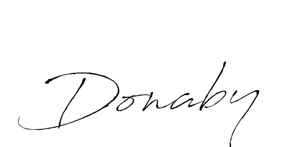 Create a beautiful signature design for name Donaby. With this signature (Antro_Vectra) fonts, you can make a handwritten signature for free. Donaby signature style 6 images and pictures png