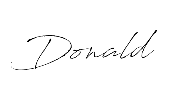 Donald stylish signature style. Best Handwritten Sign (Antro_Vectra) for my name. Handwritten Signature Collection Ideas for my name Donald. Donald signature style 6 images and pictures png