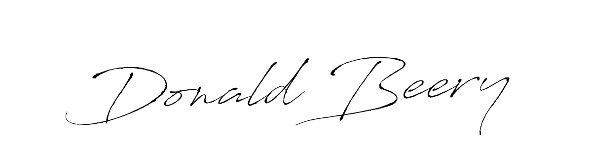 How to make Donald Beery name signature. Use Antro_Vectra style for creating short signs online. This is the latest handwritten sign. Donald Beery signature style 6 images and pictures png