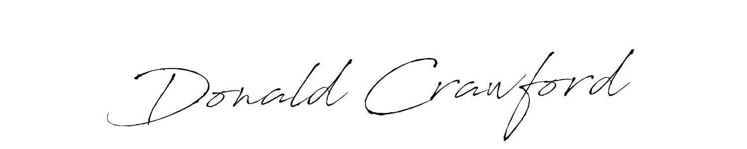 How to make Donald Crawford name signature. Use Antro_Vectra style for creating short signs online. This is the latest handwritten sign. Donald Crawford signature style 6 images and pictures png