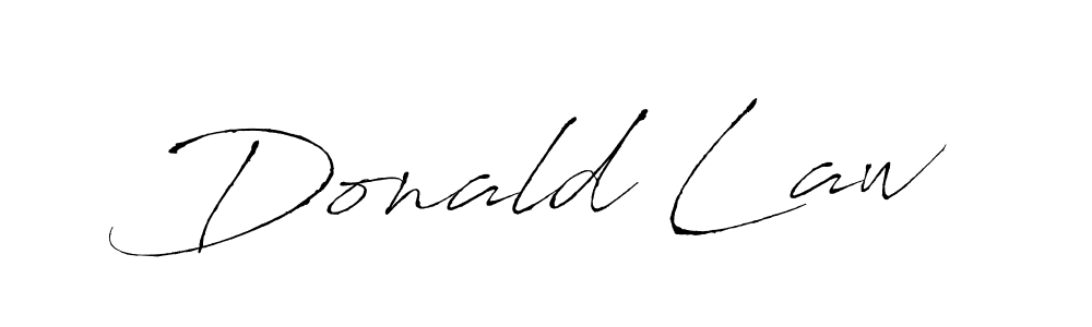 It looks lik you need a new signature style for name Donald Law. Design unique handwritten (Antro_Vectra) signature with our free signature maker in just a few clicks. Donald Law signature style 6 images and pictures png