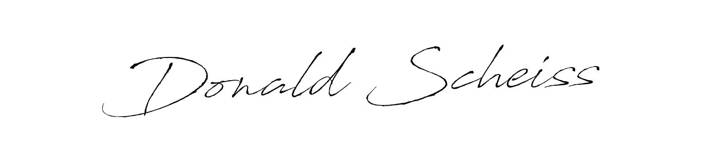 Make a beautiful signature design for name Donald Scheiss. With this signature (Antro_Vectra) style, you can create a handwritten signature for free. Donald Scheiss signature style 6 images and pictures png