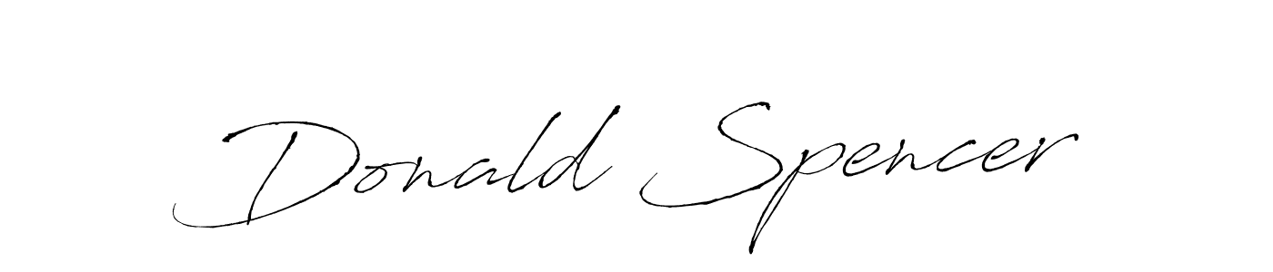It looks lik you need a new signature style for name Donald Spencer. Design unique handwritten (Antro_Vectra) signature with our free signature maker in just a few clicks. Donald Spencer signature style 6 images and pictures png