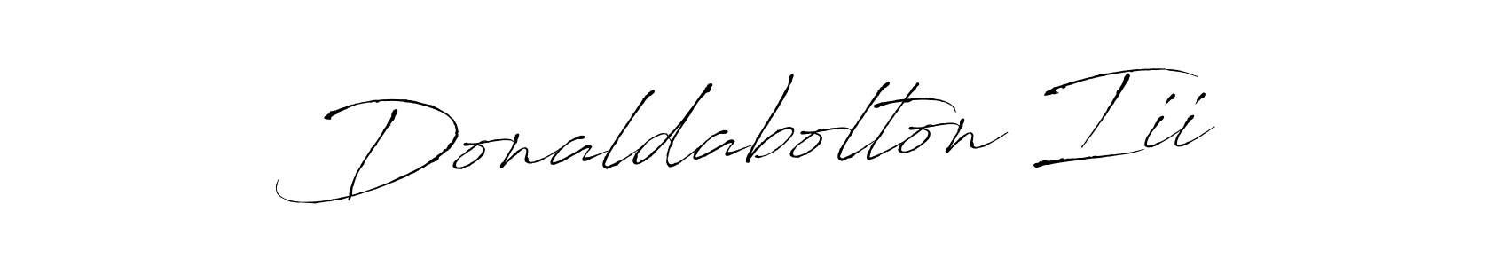 Donaldabolton Iii stylish signature style. Best Handwritten Sign (Antro_Vectra) for my name. Handwritten Signature Collection Ideas for my name Donaldabolton Iii. Donaldabolton Iii signature style 6 images and pictures png