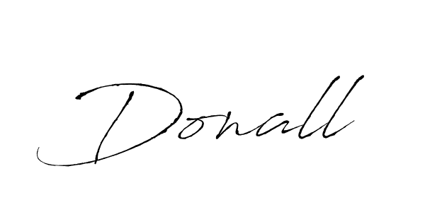 Donall stylish signature style. Best Handwritten Sign (Antro_Vectra) for my name. Handwritten Signature Collection Ideas for my name Donall. Donall signature style 6 images and pictures png