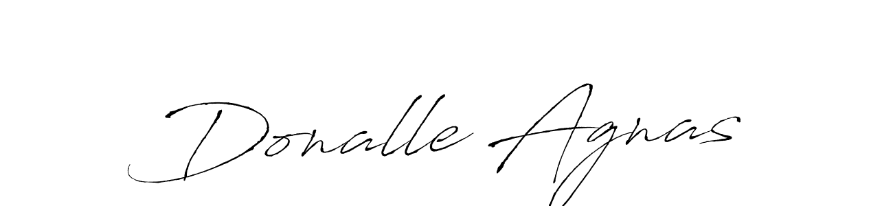 Donalle Agnas stylish signature style. Best Handwritten Sign (Antro_Vectra) for my name. Handwritten Signature Collection Ideas for my name Donalle Agnas. Donalle Agnas signature style 6 images and pictures png