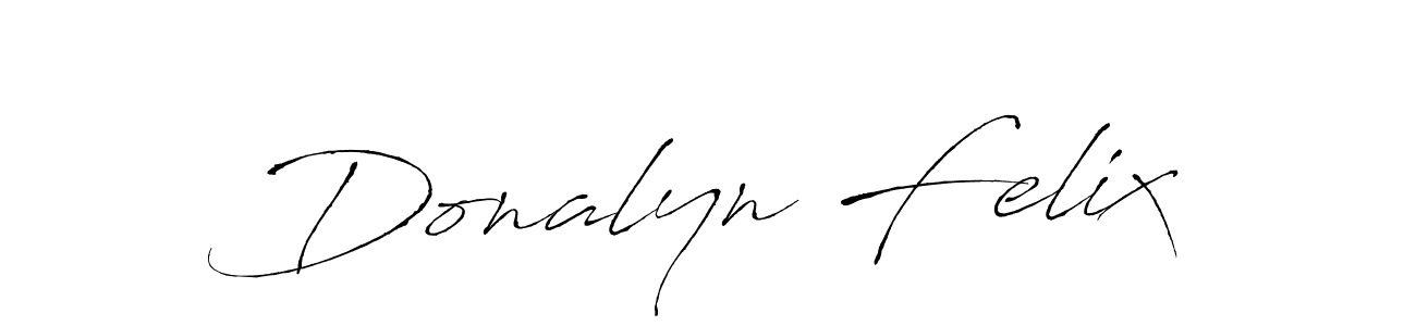 Antro_Vectra is a professional signature style that is perfect for those who want to add a touch of class to their signature. It is also a great choice for those who want to make their signature more unique. Get Donalyn Felix name to fancy signature for free. Donalyn Felix signature style 6 images and pictures png