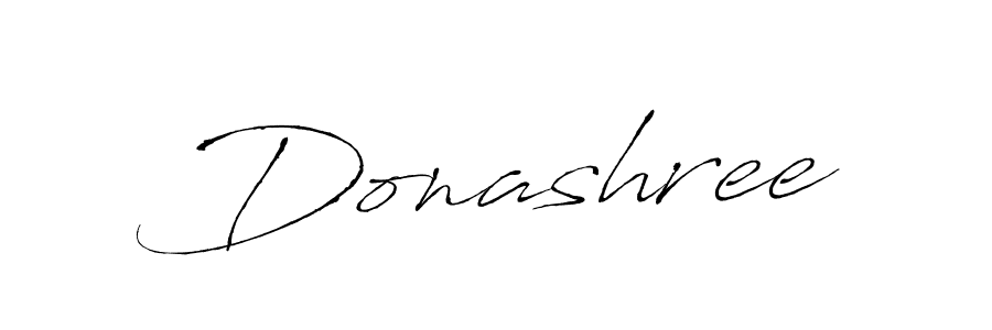 Donashree stylish signature style. Best Handwritten Sign (Antro_Vectra) for my name. Handwritten Signature Collection Ideas for my name Donashree. Donashree signature style 6 images and pictures png