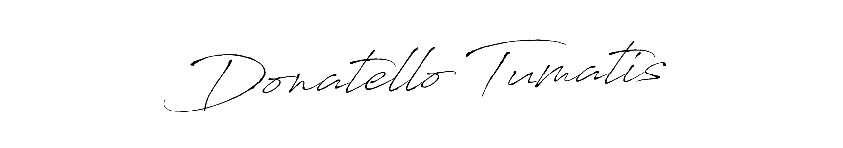 You should practise on your own different ways (Antro_Vectra) to write your name (Donatello Tumatis) in signature. don't let someone else do it for you. Donatello Tumatis signature style 6 images and pictures png