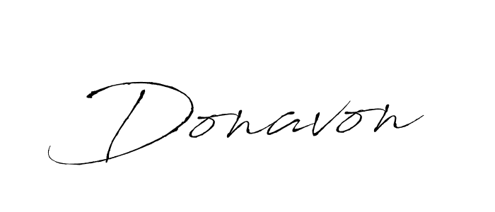 Make a beautiful signature design for name Donavon. With this signature (Antro_Vectra) style, you can create a handwritten signature for free. Donavon signature style 6 images and pictures png