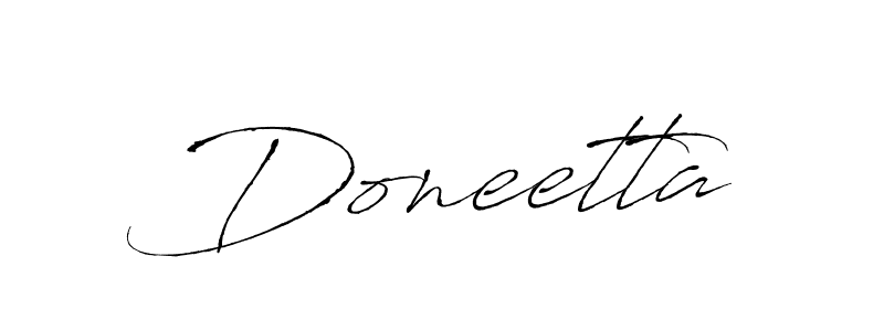 Create a beautiful signature design for name Doneetta. With this signature (Antro_Vectra) fonts, you can make a handwritten signature for free. Doneetta signature style 6 images and pictures png