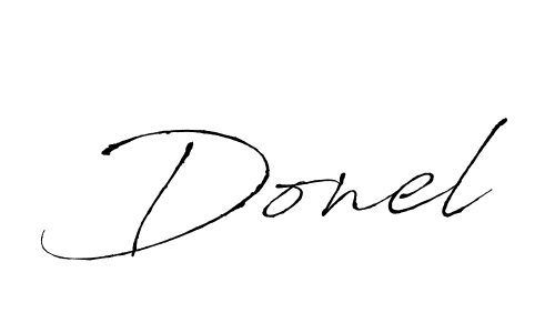How to make Donel signature? Antro_Vectra is a professional autograph style. Create handwritten signature for Donel name. Donel signature style 6 images and pictures png