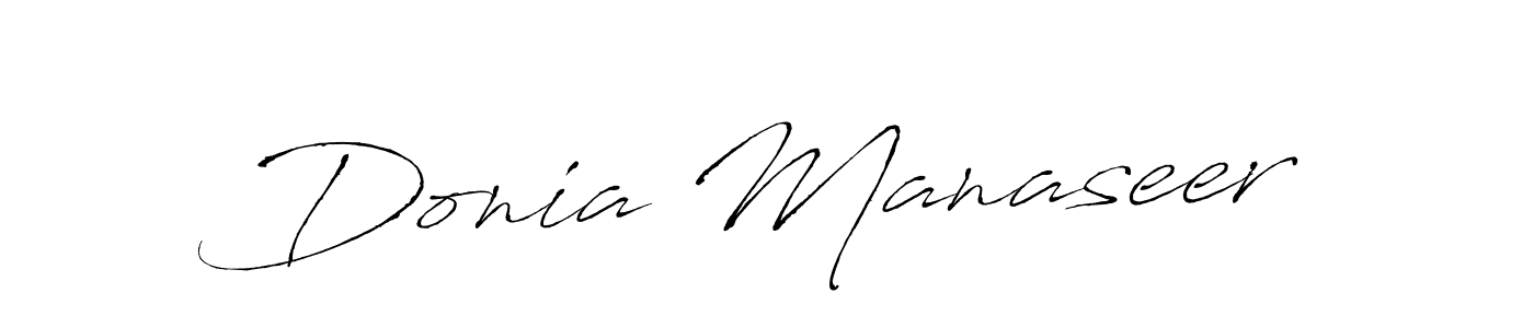 Also You can easily find your signature by using the search form. We will create Donia Manaseer name handwritten signature images for you free of cost using Antro_Vectra sign style. Donia Manaseer signature style 6 images and pictures png