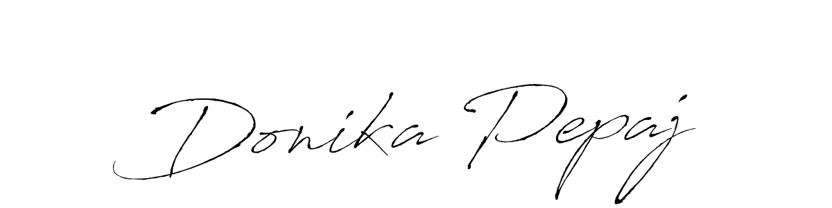 How to make Donika Pepaj signature? Antro_Vectra is a professional autograph style. Create handwritten signature for Donika Pepaj name. Donika Pepaj signature style 6 images and pictures png