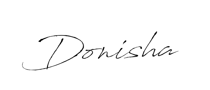 Antro_Vectra is a professional signature style that is perfect for those who want to add a touch of class to their signature. It is also a great choice for those who want to make their signature more unique. Get Donisha name to fancy signature for free. Donisha signature style 6 images and pictures png