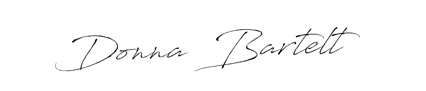 How to make Donna  Bartelt name signature. Use Antro_Vectra style for creating short signs online. This is the latest handwritten sign. Donna  Bartelt signature style 6 images and pictures png