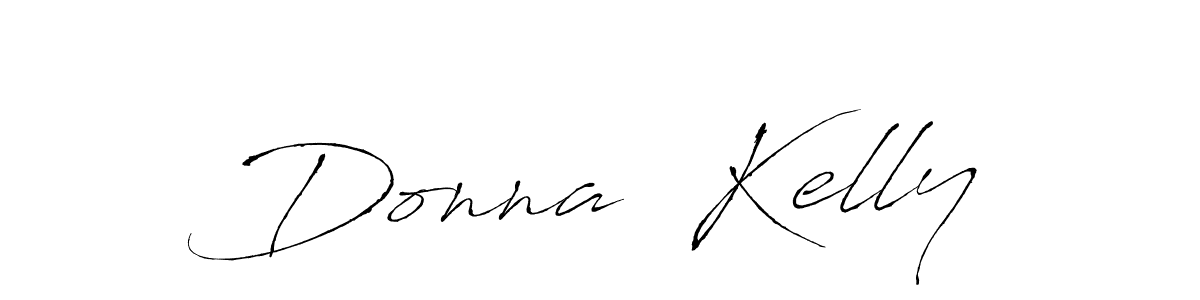 Create a beautiful signature design for name Donna  Kelly. With this signature (Antro_Vectra) fonts, you can make a handwritten signature for free. Donna  Kelly signature style 6 images and pictures png